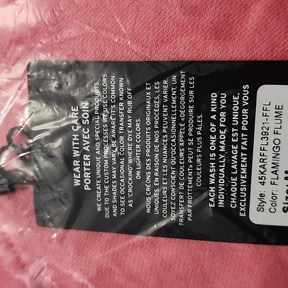 Knotted Cutout Back Cotton Sweatshirt Hudson Jeans NWT Size Medium - Picture 8 of 8